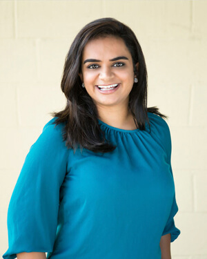 Sweta Patel, a senior designer at Counterpart
